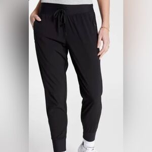 Sundance Tencel Silky Joggers size Petite 12 Black